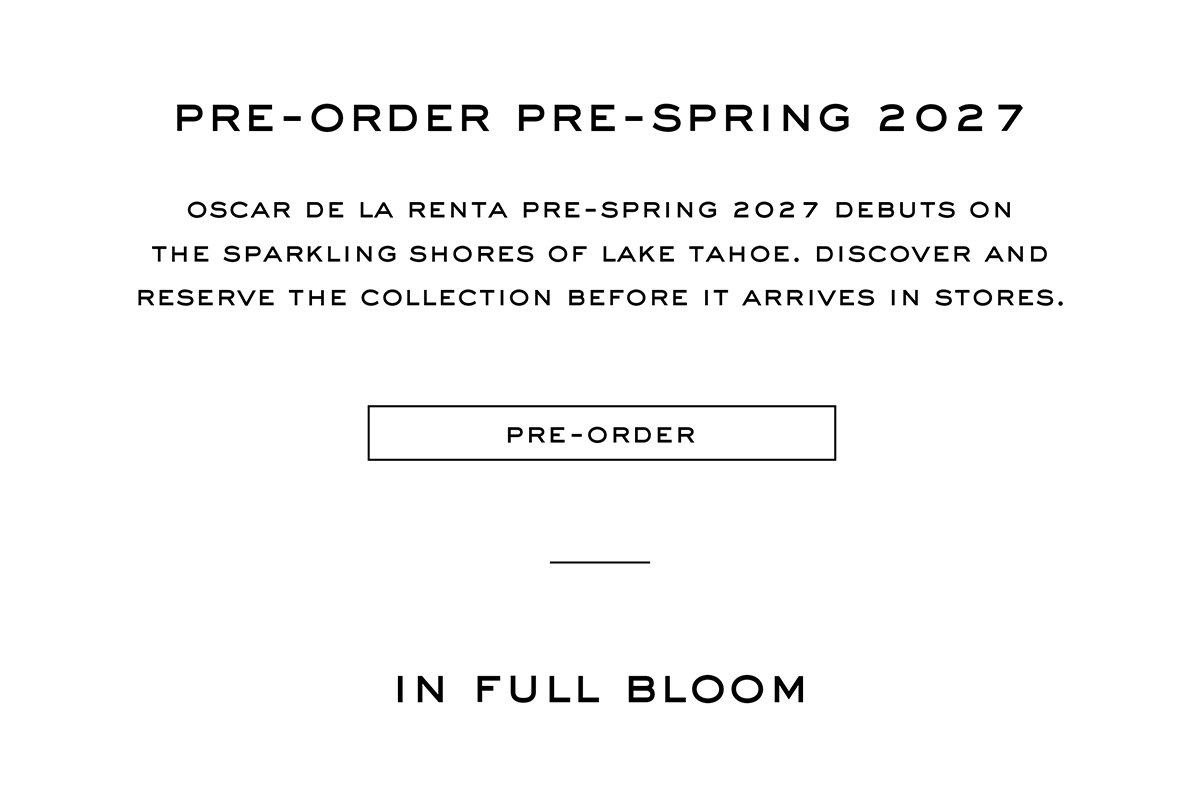 Pre-Spring 2027 Collection