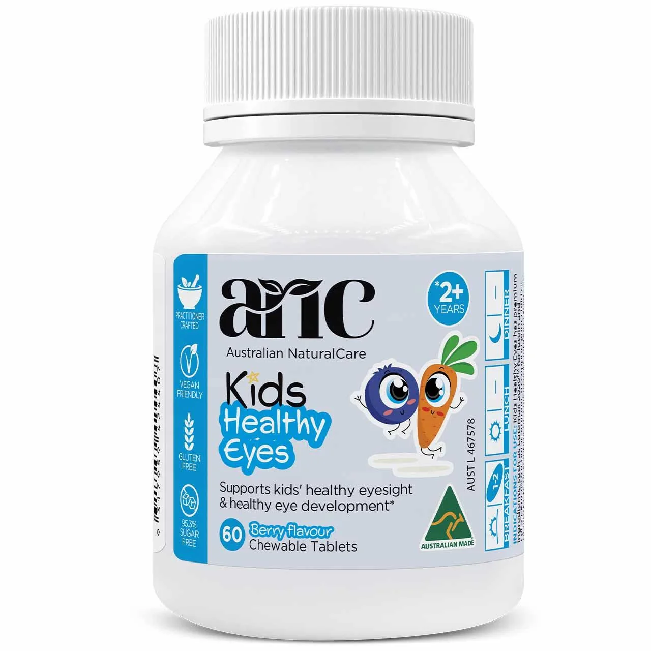 Image of Kids Healthy Eyes 60 tabs