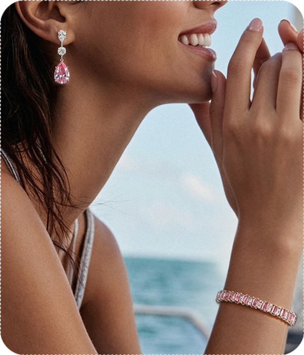 pink jewelry
