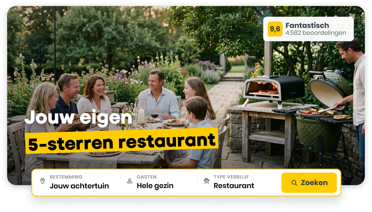 Vanavond gereserveerd: Jouw 5-sterren restaurant 🔥