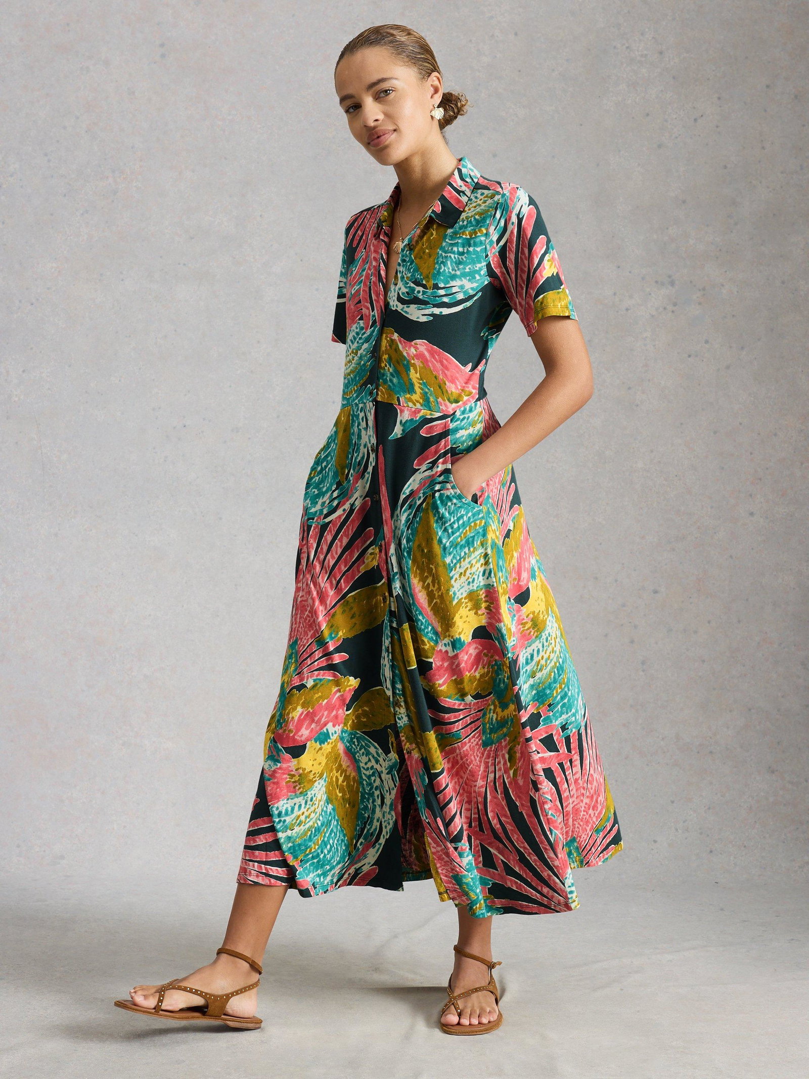 Shop Rua Jersey Shirt Dress