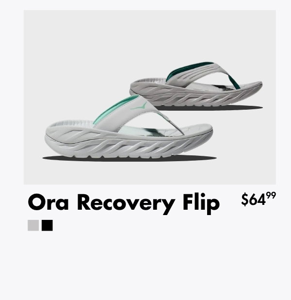 hoka ora recovery flip, $46.99
