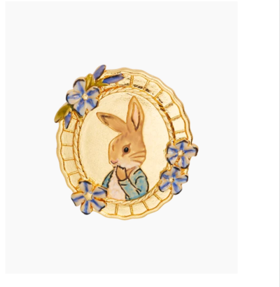 Fable England x Peter Rabbit Cameo Brooch