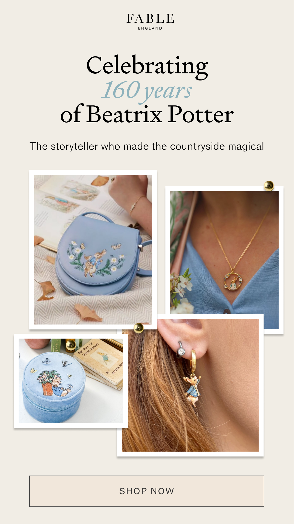 Celebrating 160 years of Beatrix potter