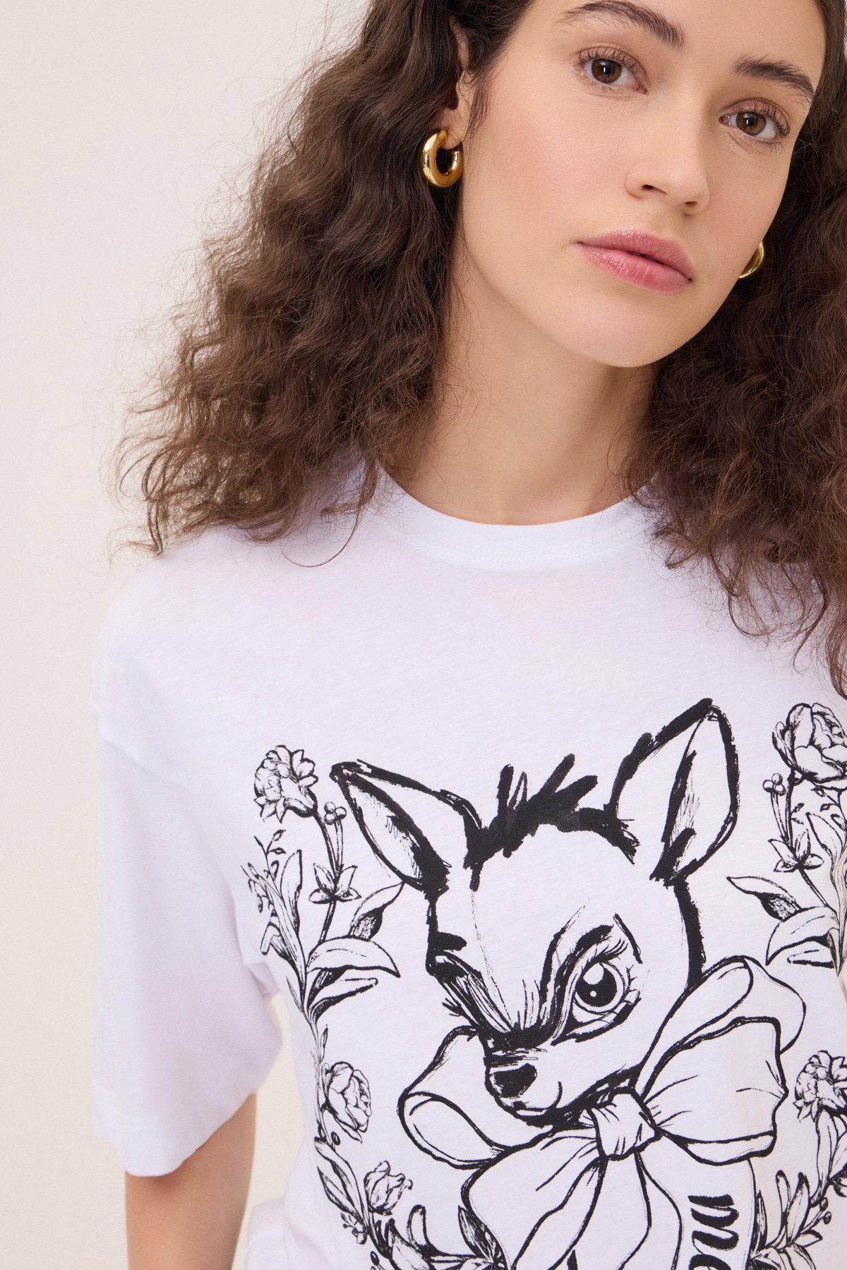 T-shirt over