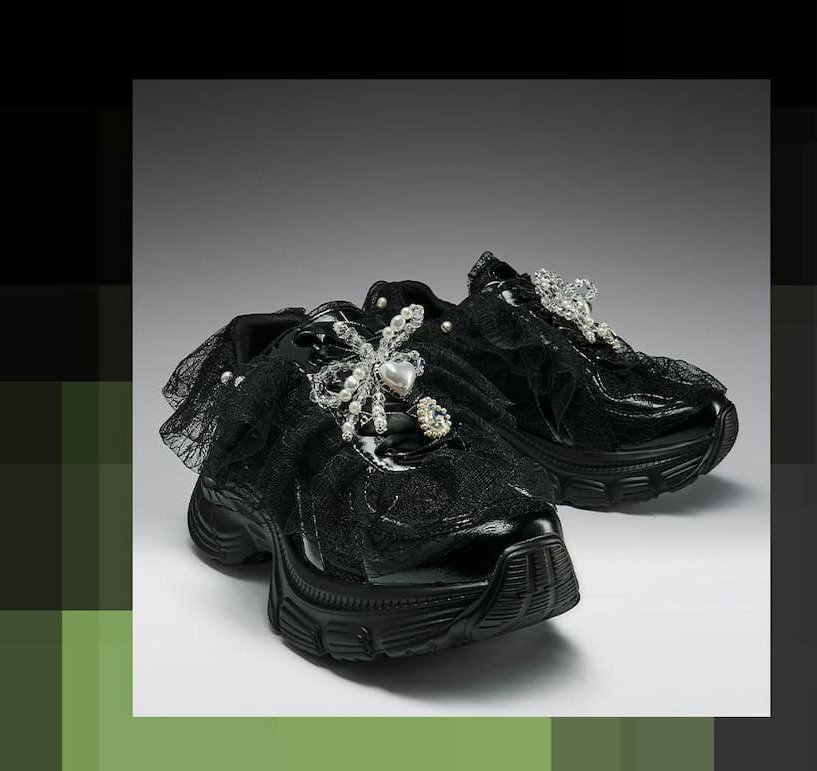 Kelpie Whimsical Terrain Trainers - Black