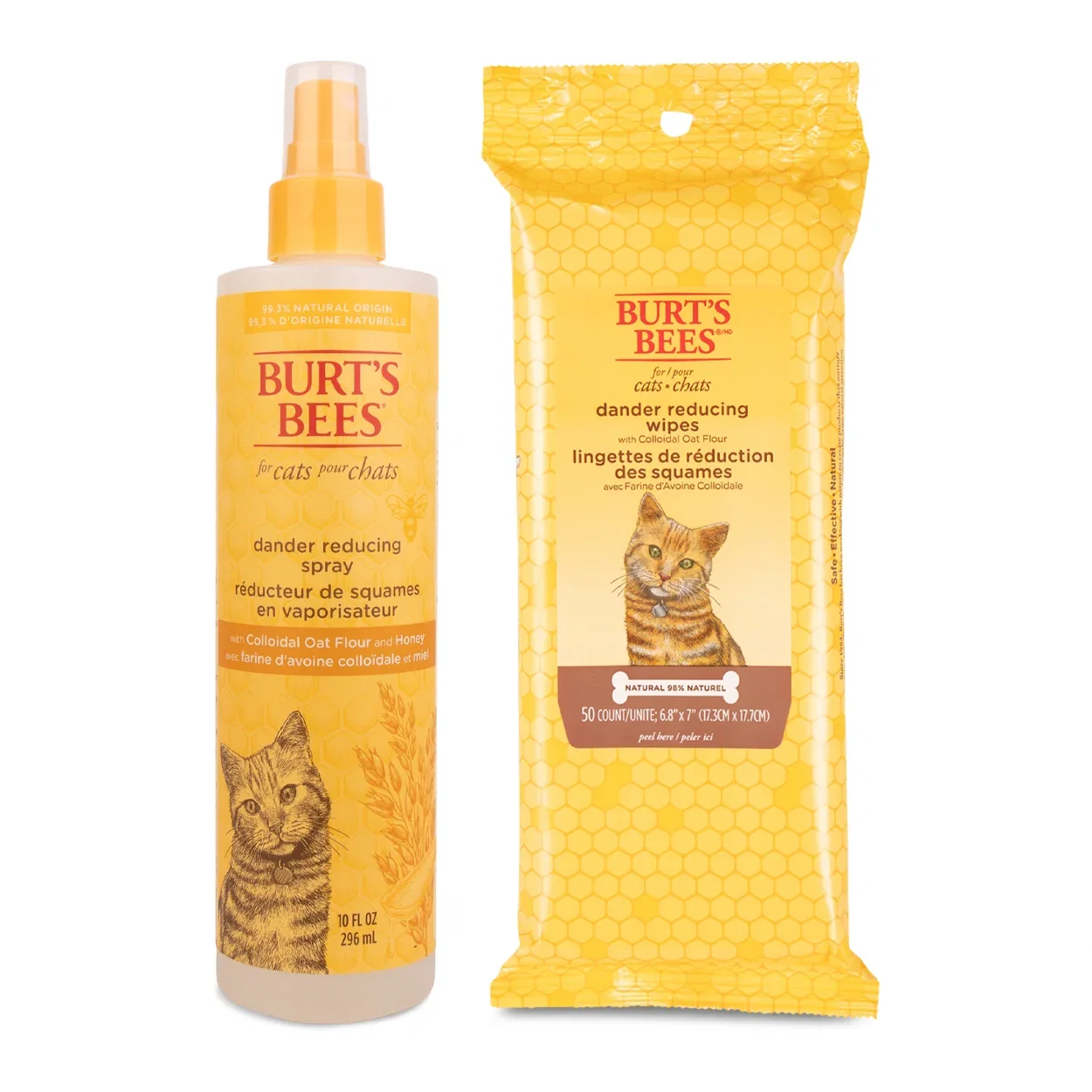 Image of Burt's Bees Complete <br>Cat Grooming Bundle