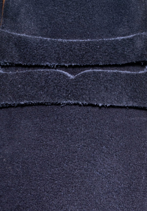 Click Here To Shop The Sorrento Penny Loafer In The New Color Navy Suede.