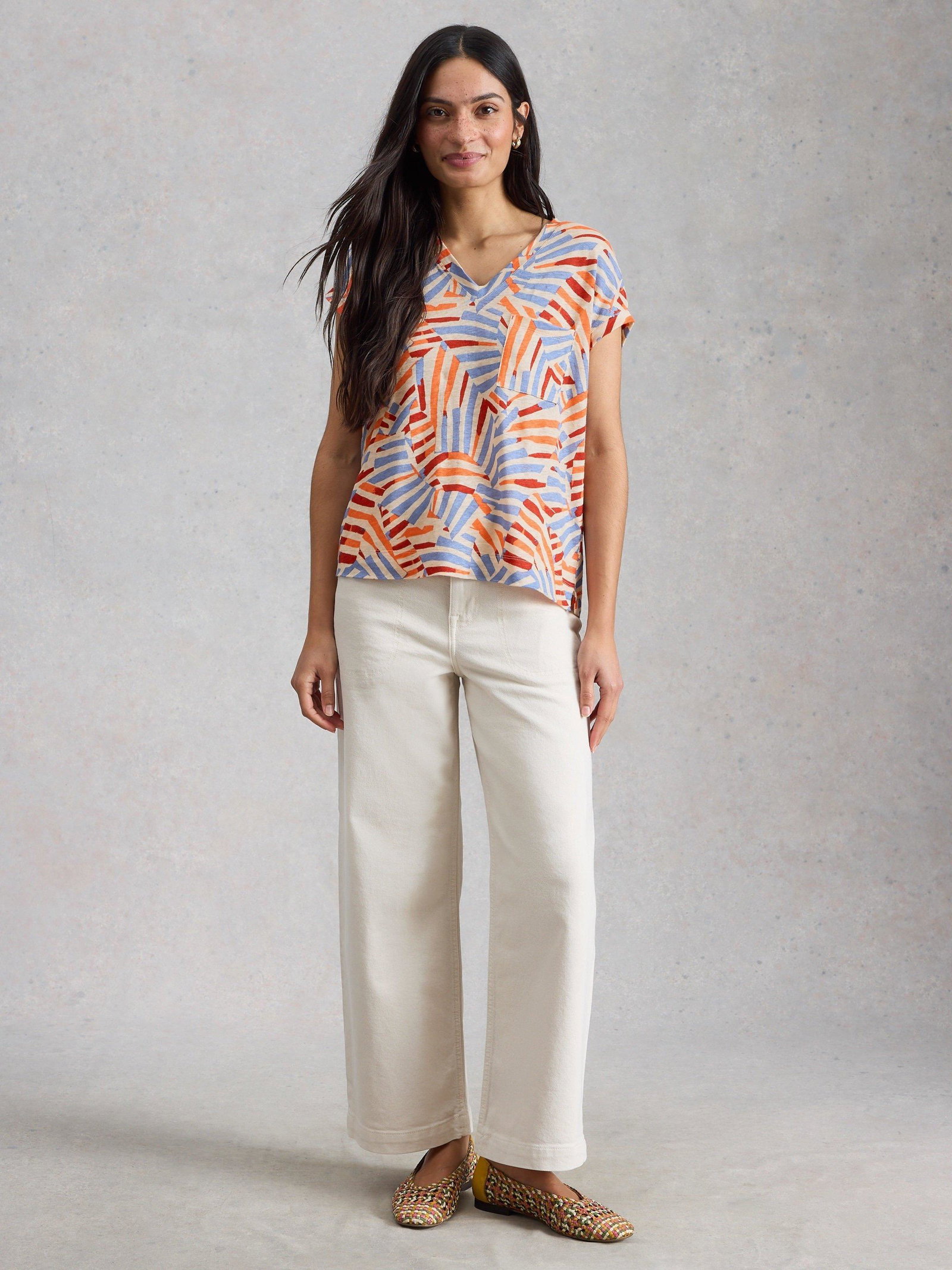 Shop Iris Linen Tee