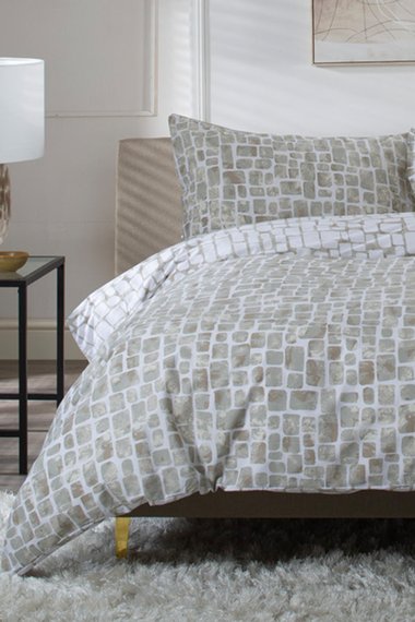 Tulle Extrasoft 100% Cotton Breathable Duvet Cover Set
