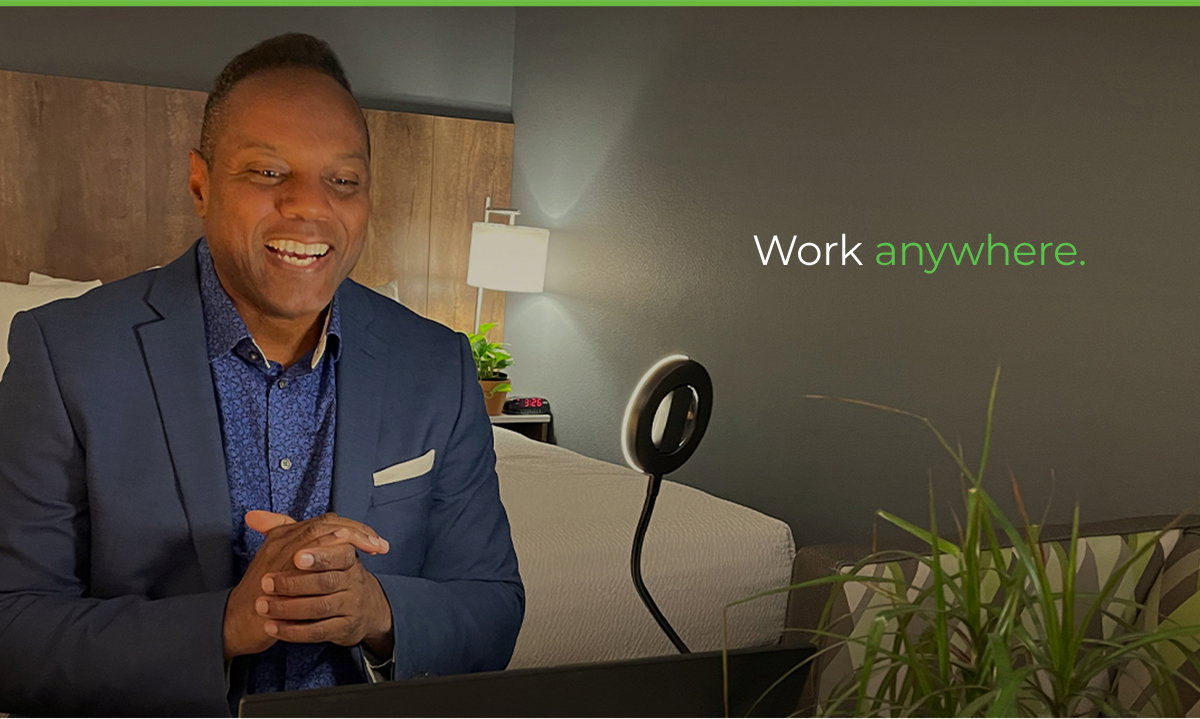 Work anywhere.