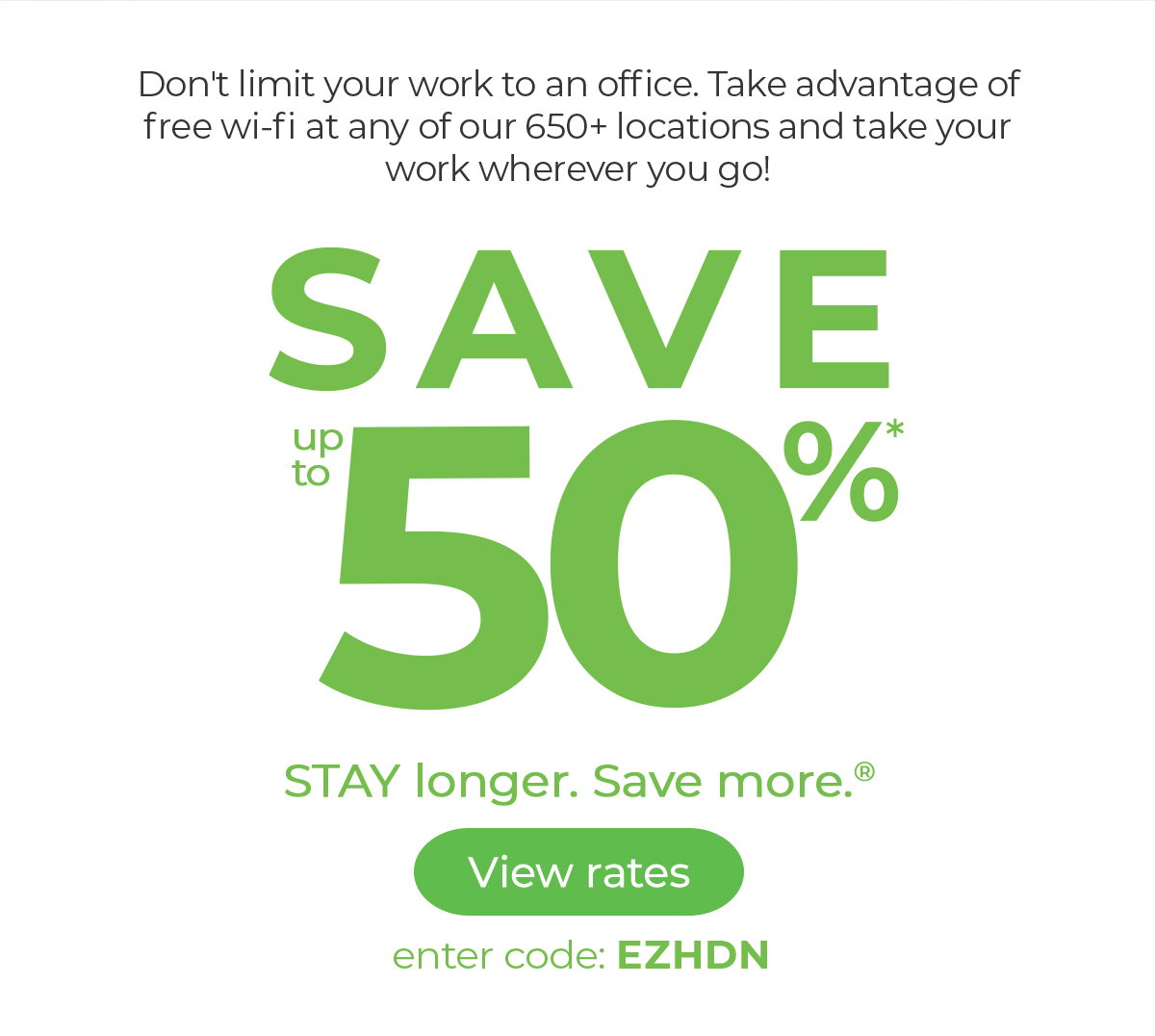 Save up to 50%*