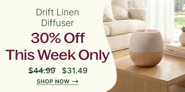 30% Off Drift Linen Diffuser