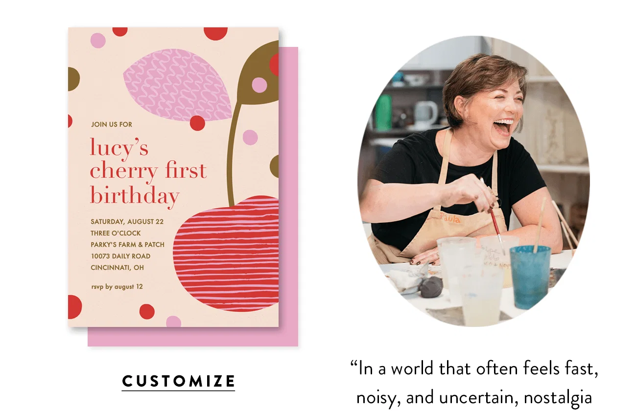 Designer featuring Playful Retro Nostalgia: Carrie O'Neal