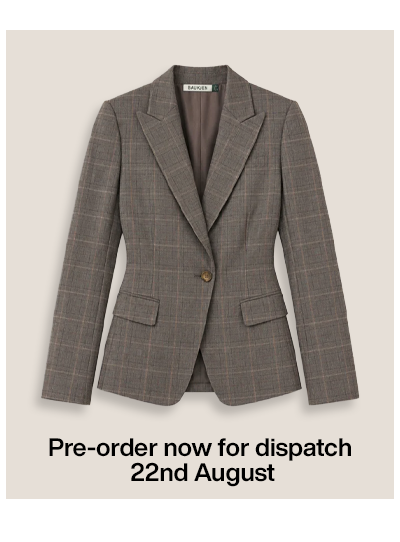 Eva Cinched Waist Wool Blazer