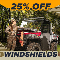 25% off Windshields