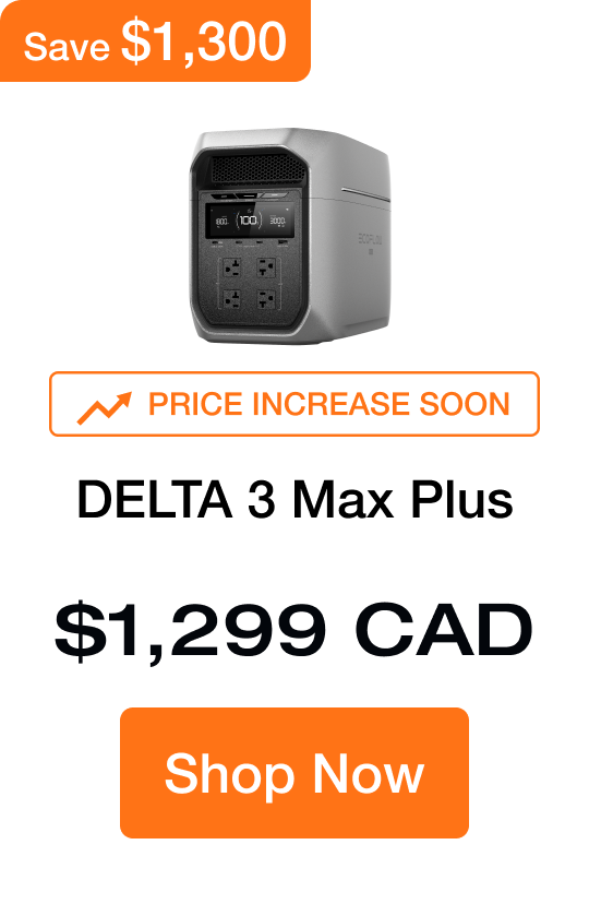 DELTA 3 Max Plus $1,299