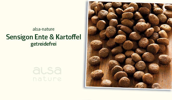 alsa-nature
Sensigon Ente & Kartoffel getreidefrei