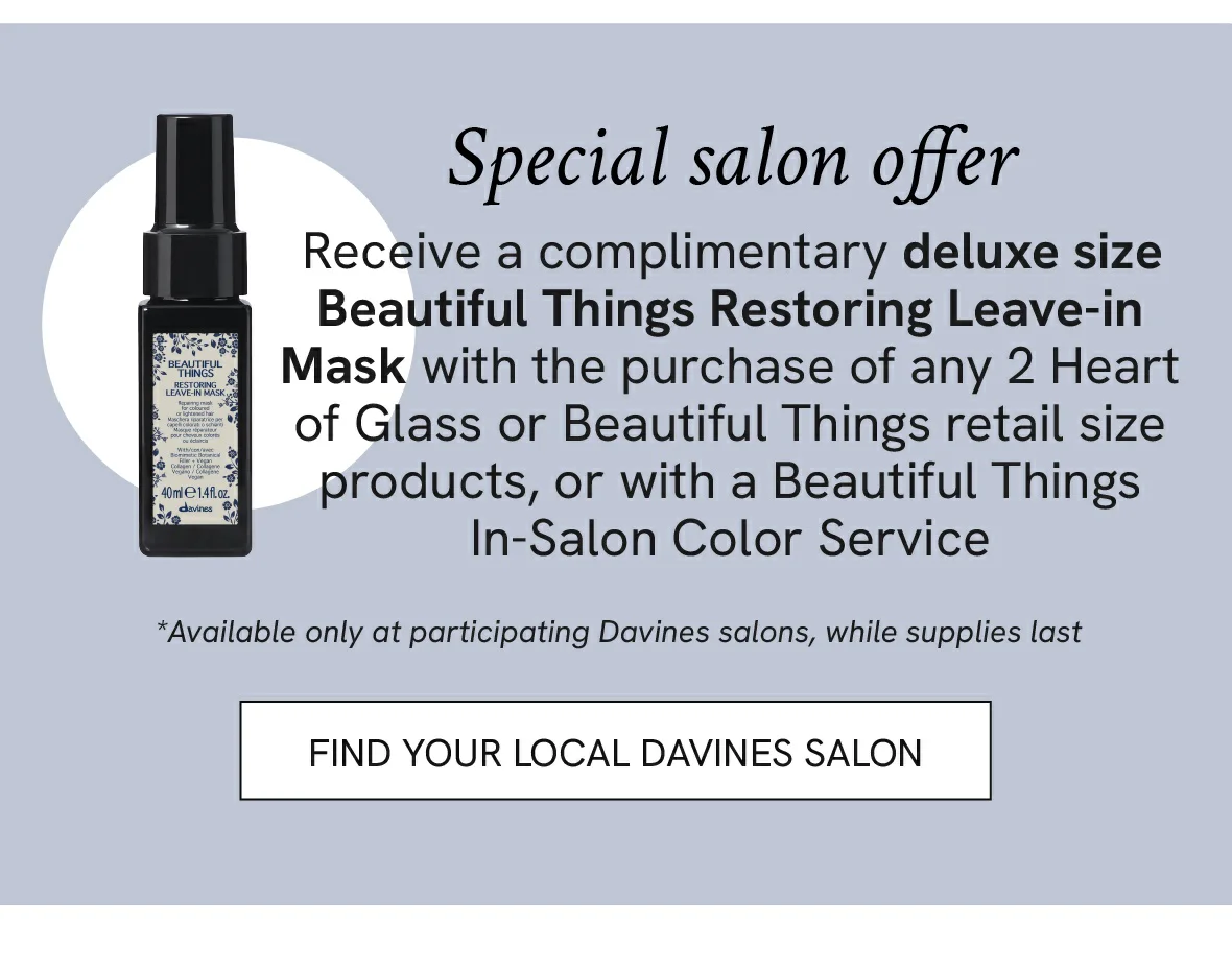 Find your local Davines salon