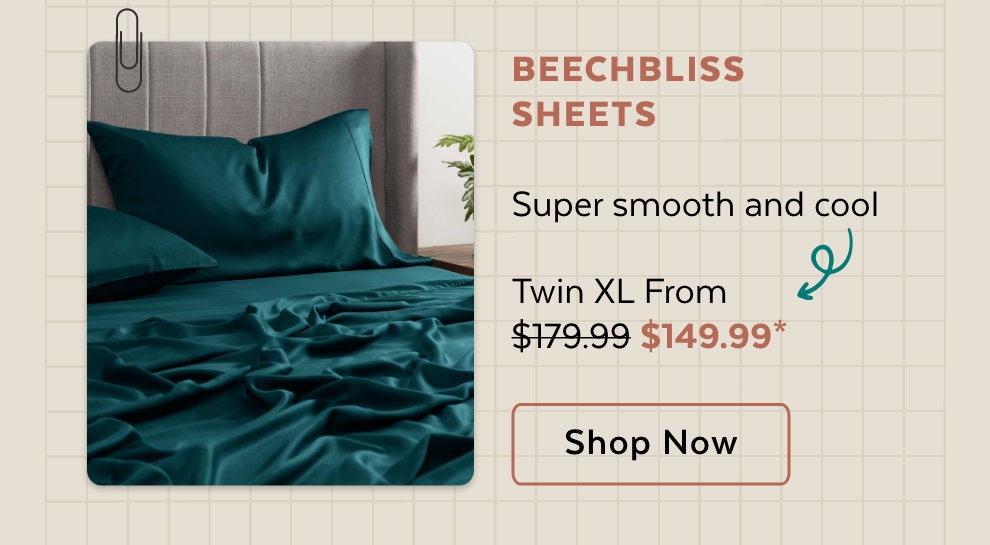 BeechBliss Sheets: Super smooth and cool - Shop Now