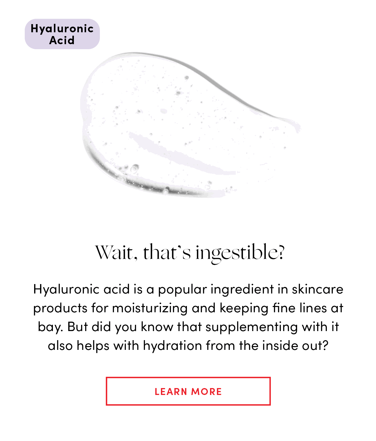 Wait, that's ingestible?