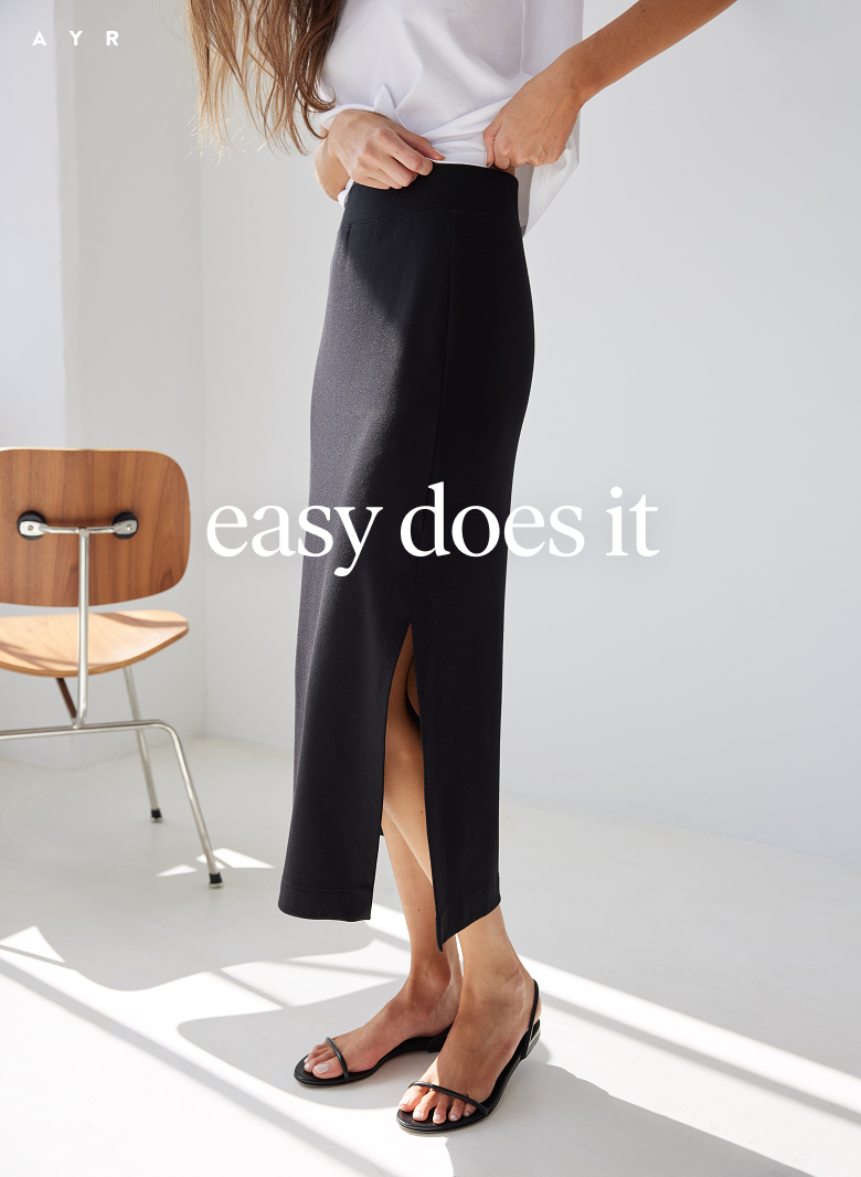 easy does it. the high hopes skirt.