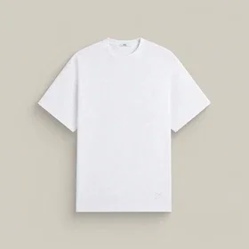 Pima Reserve Oversized T-Shirt in White