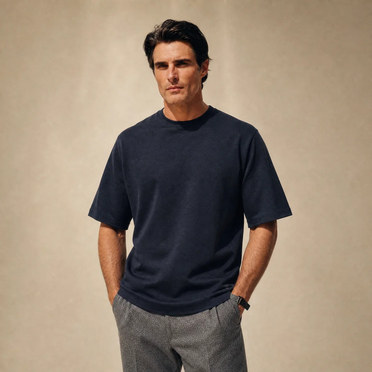 Merino Wool Oversized T-Shirt