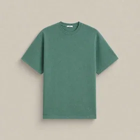 Pima Reserve Oversized T-Shirt in Sea Moss