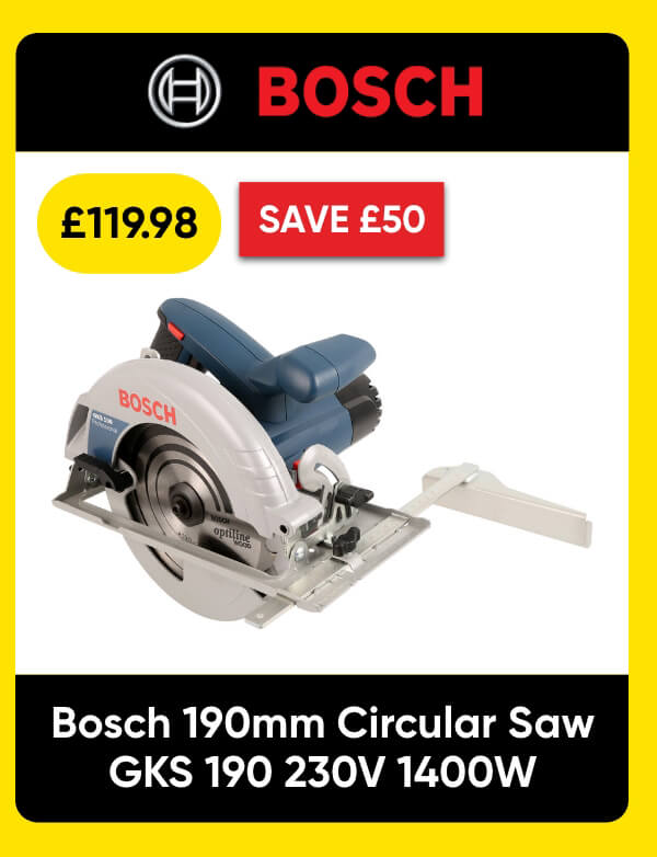 Bosch 190mm Circular Saw GKS 190 230V 1400W
