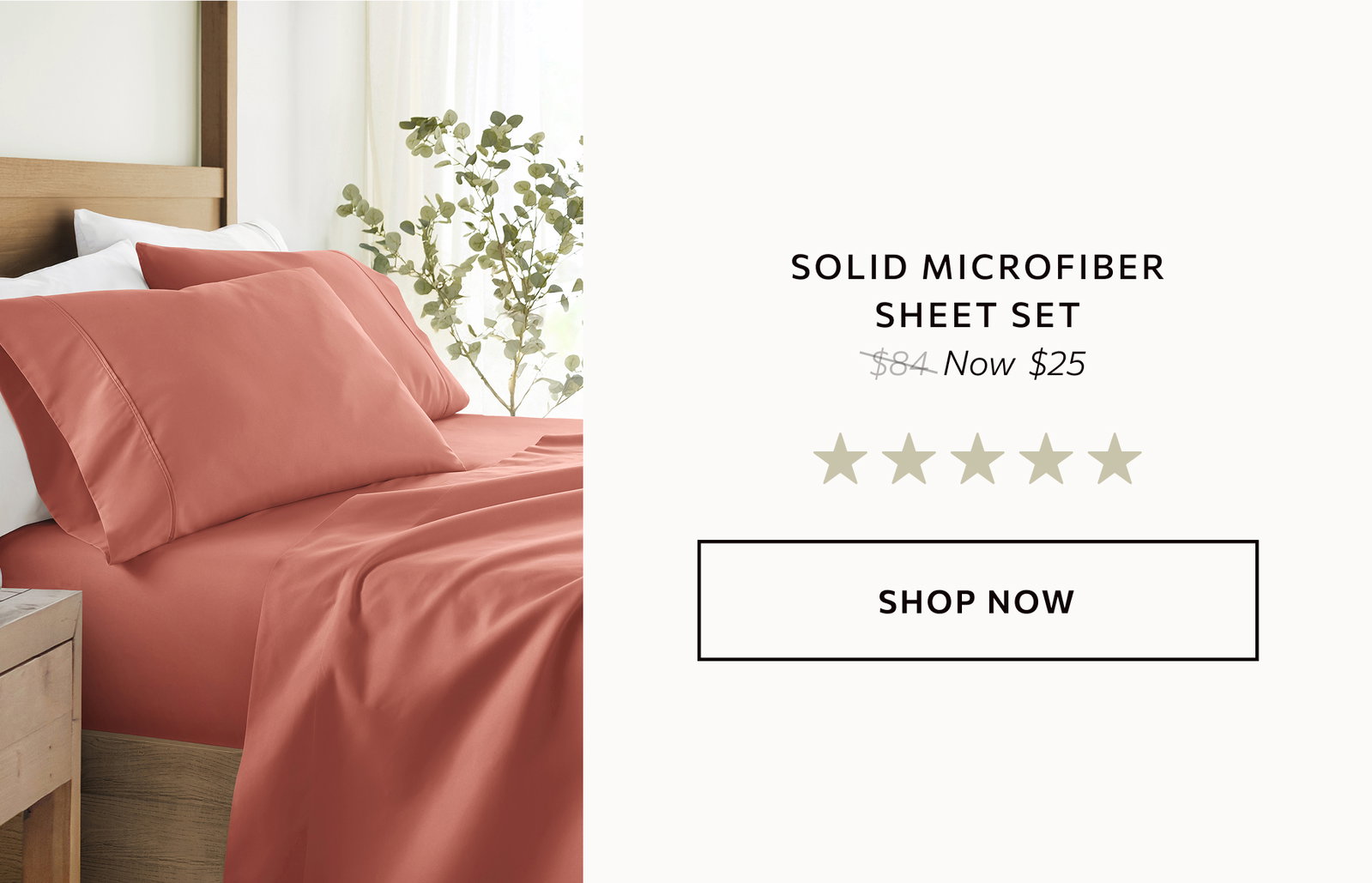Deep Pocket Solid Sheet Sets: Available in 19 color options.