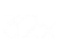 The text 32x in white on a transparent background.