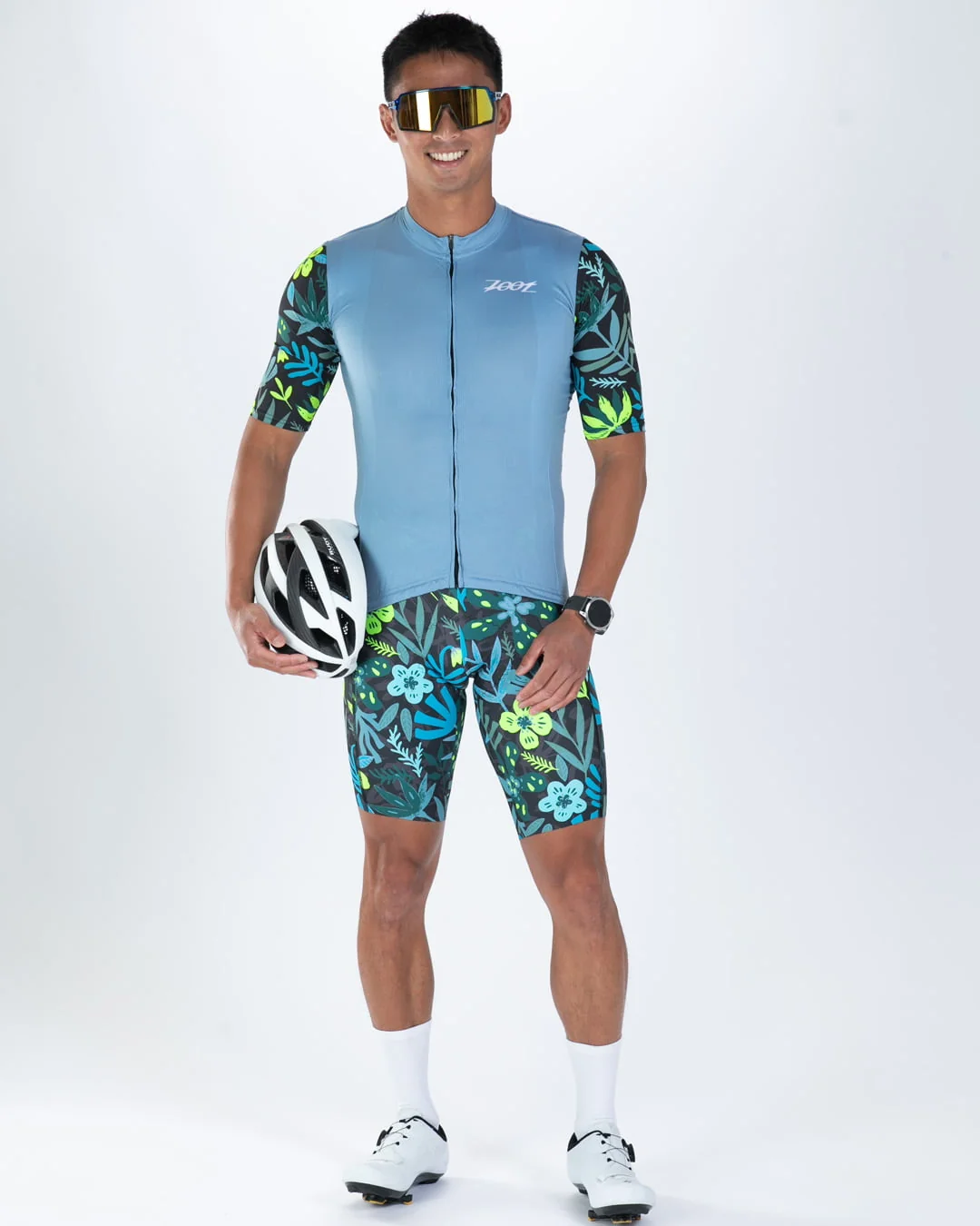 Image of Men's Ltd Cycle Aero Jersey - Florescence