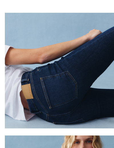 MID RISE STRAIGHT FLARE JEANS