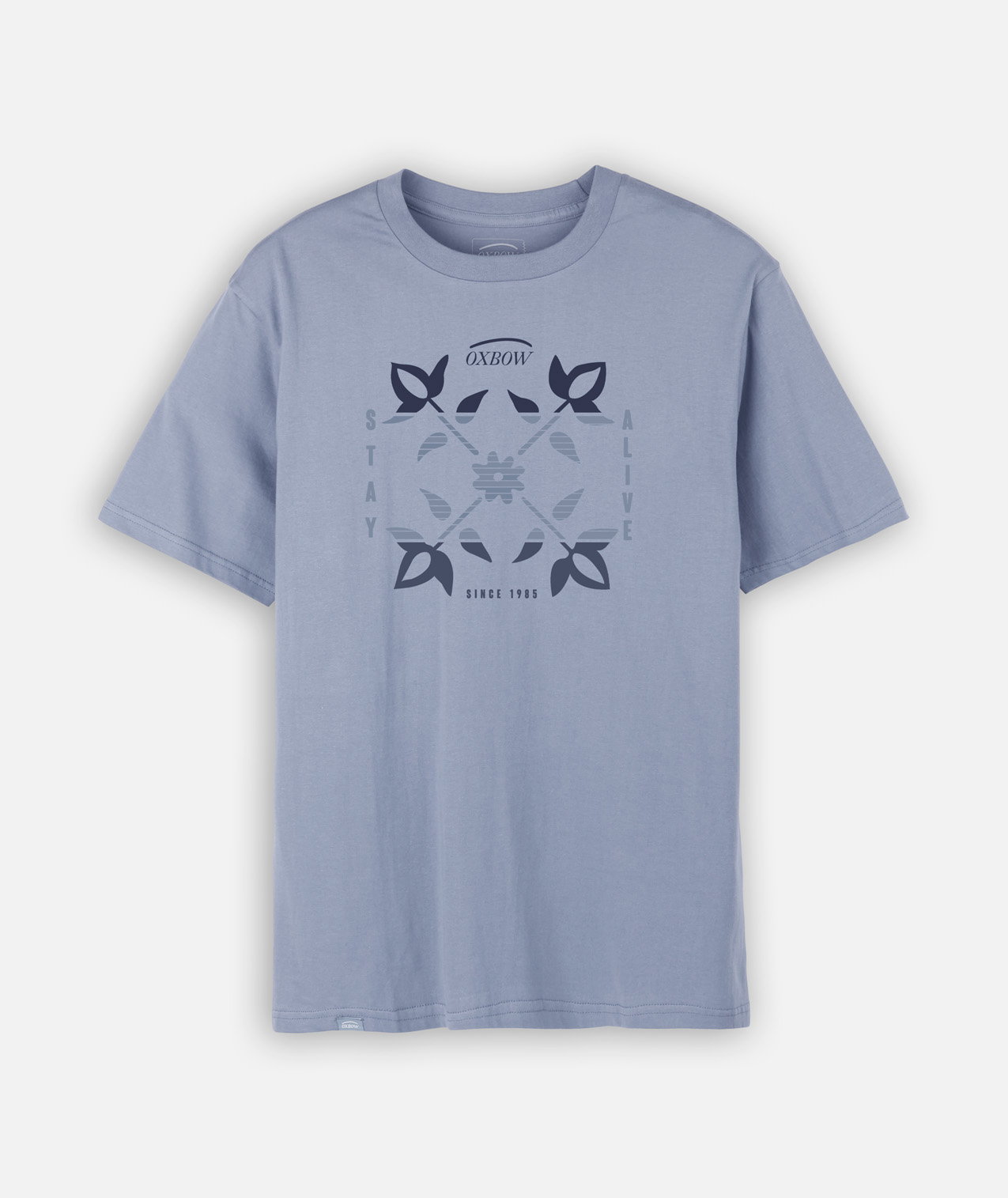 Tee-shirt manches courtes CROSS - Faded Blue