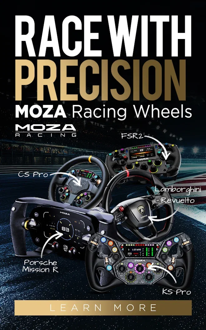 VENDOR MOZA Race with Precision