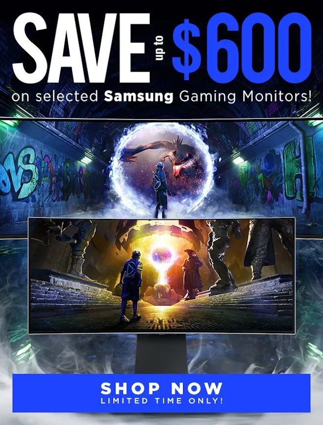 SAVE Samsung Monitor Sale