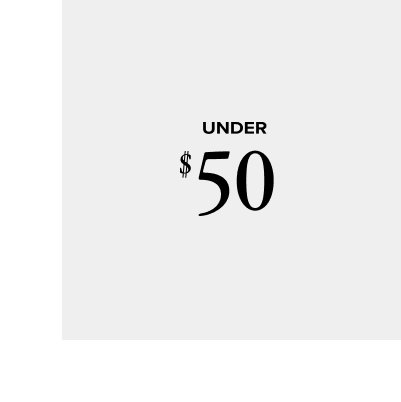 Under $50