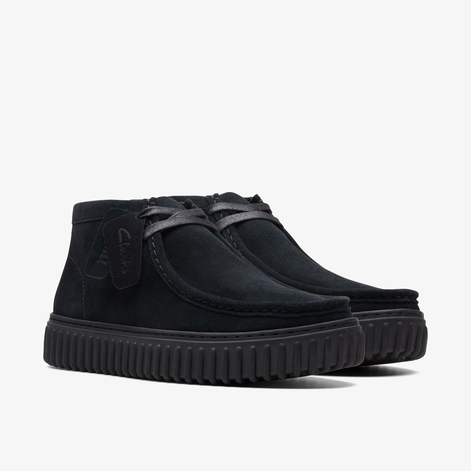 Shop Torhill Hi Black Suede