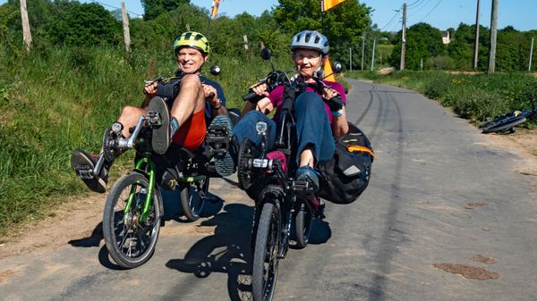 Ils ont osé: Béatrice et Alain parcourent l’Europe en vélo couché