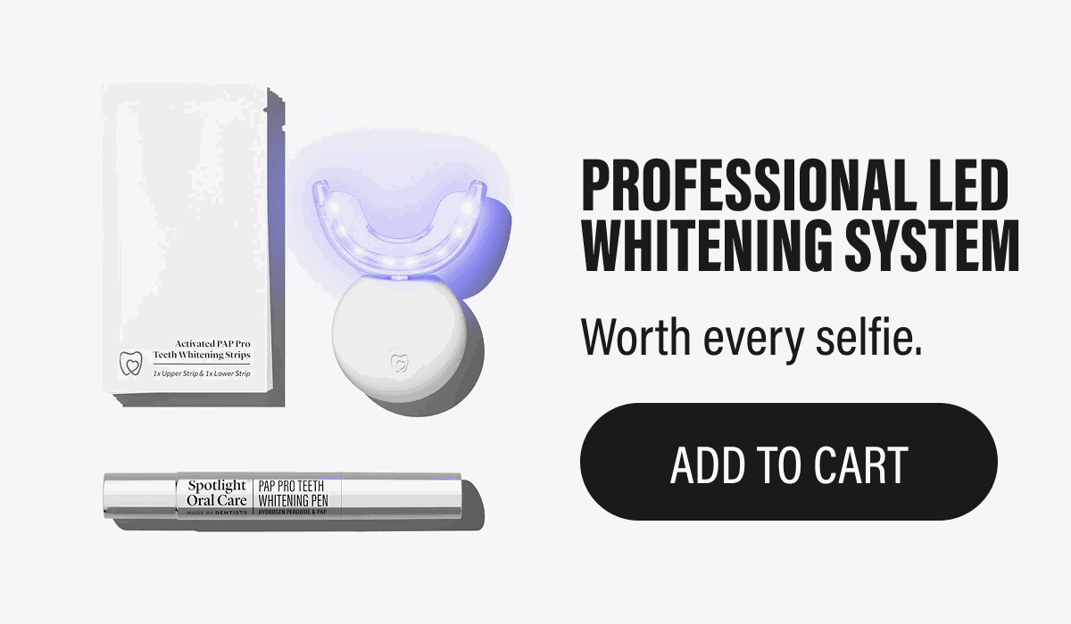 Professional LED Whitening System  - Worth every selfie. | ADD TO CART