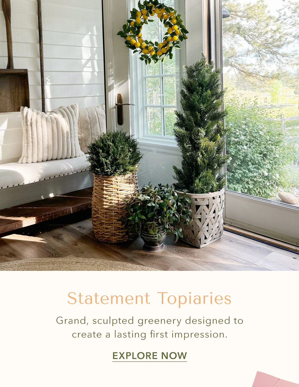 Statement Topiaries