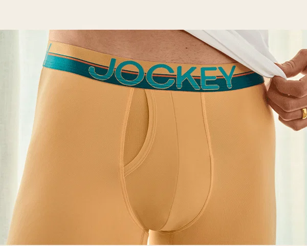 Image of model in Jockey Infinite Cool underwear