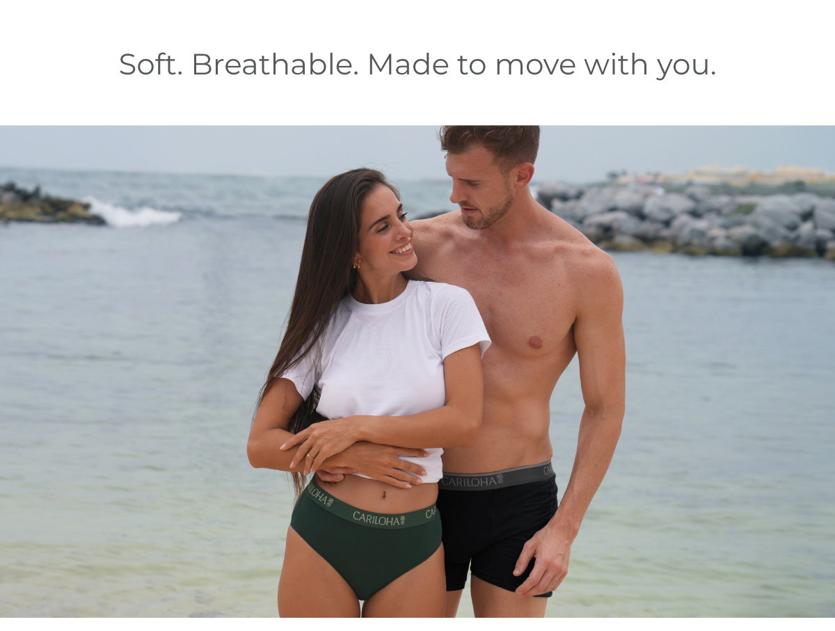 Soft. Breathable. Made to move with you.