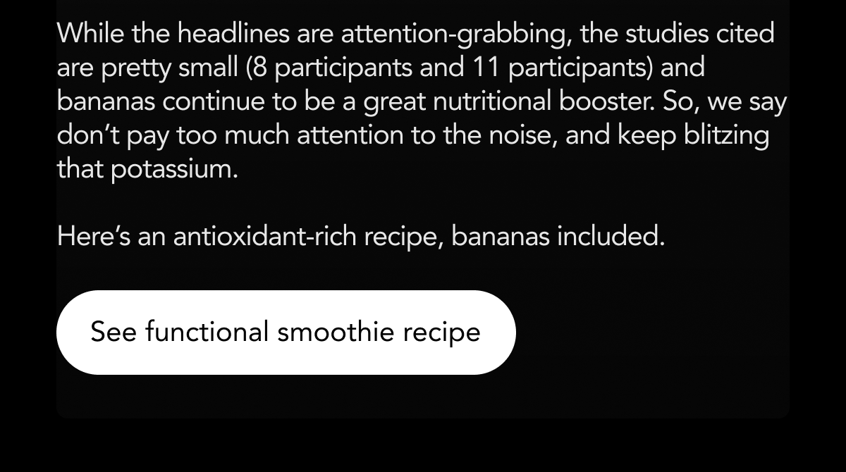 See functional smoothie recipe