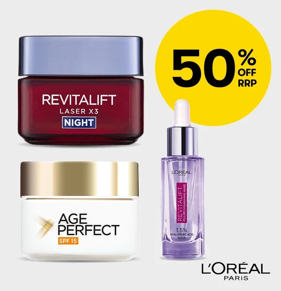 50% OFF RRP