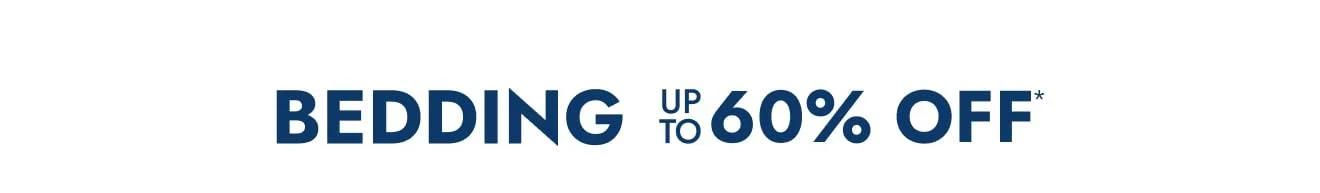 Bedding - Up to 60% off