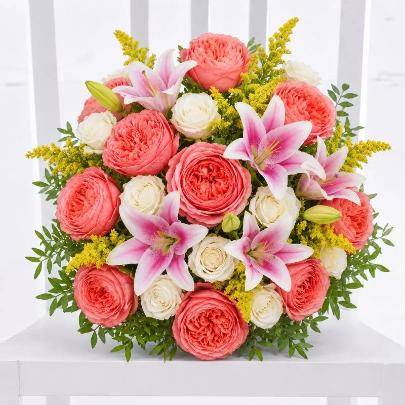 Image of Peony Rose & Lily