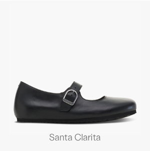 Birkenstock Women's Santa Clarita Ballet Flats in Black