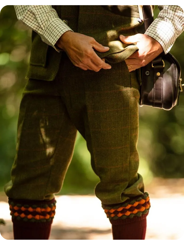 Mens Derby Tweed Shooting Plus Twos Oakridge Breeks